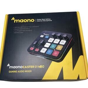 MAONO Gaming Audio Mixer Audio Interface with Pro preamp MaonoCaster G1 NEO NEW